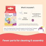 COMING SOON! StarTouch™ Replacement Straw Set - Berry Blast