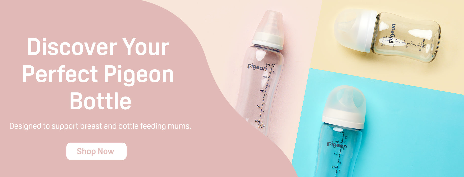 pigeon baby bottles slider image