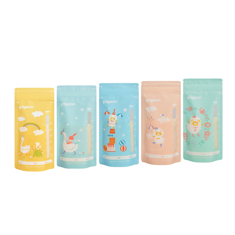 Breastmilk Storage Bags 25 Pack - Animals