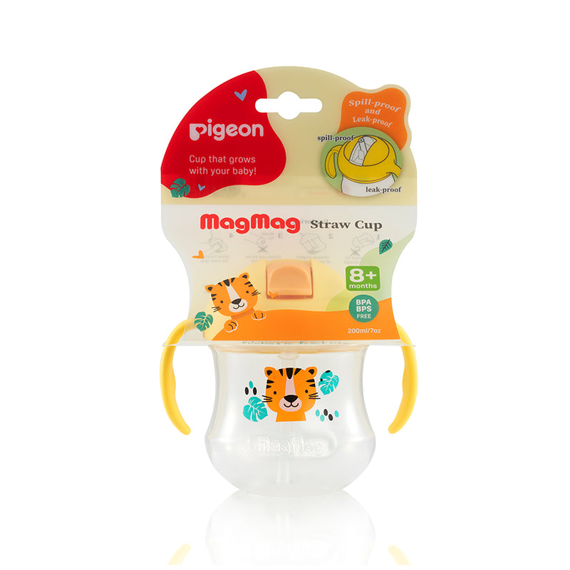 MagMag Straw Cup - Yellow