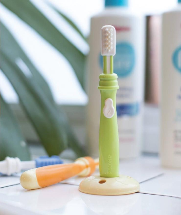 baby teethers and toothbrush