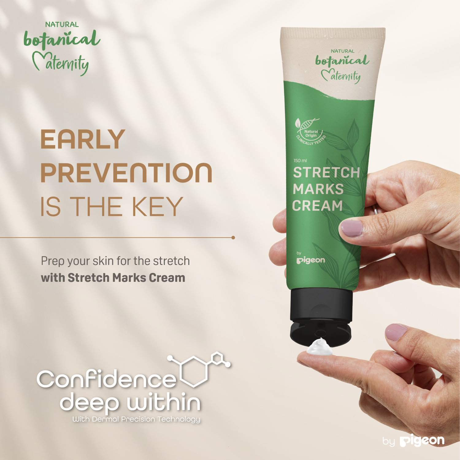 Natural Botanical Maternity Stretch Marks Cream 150ml