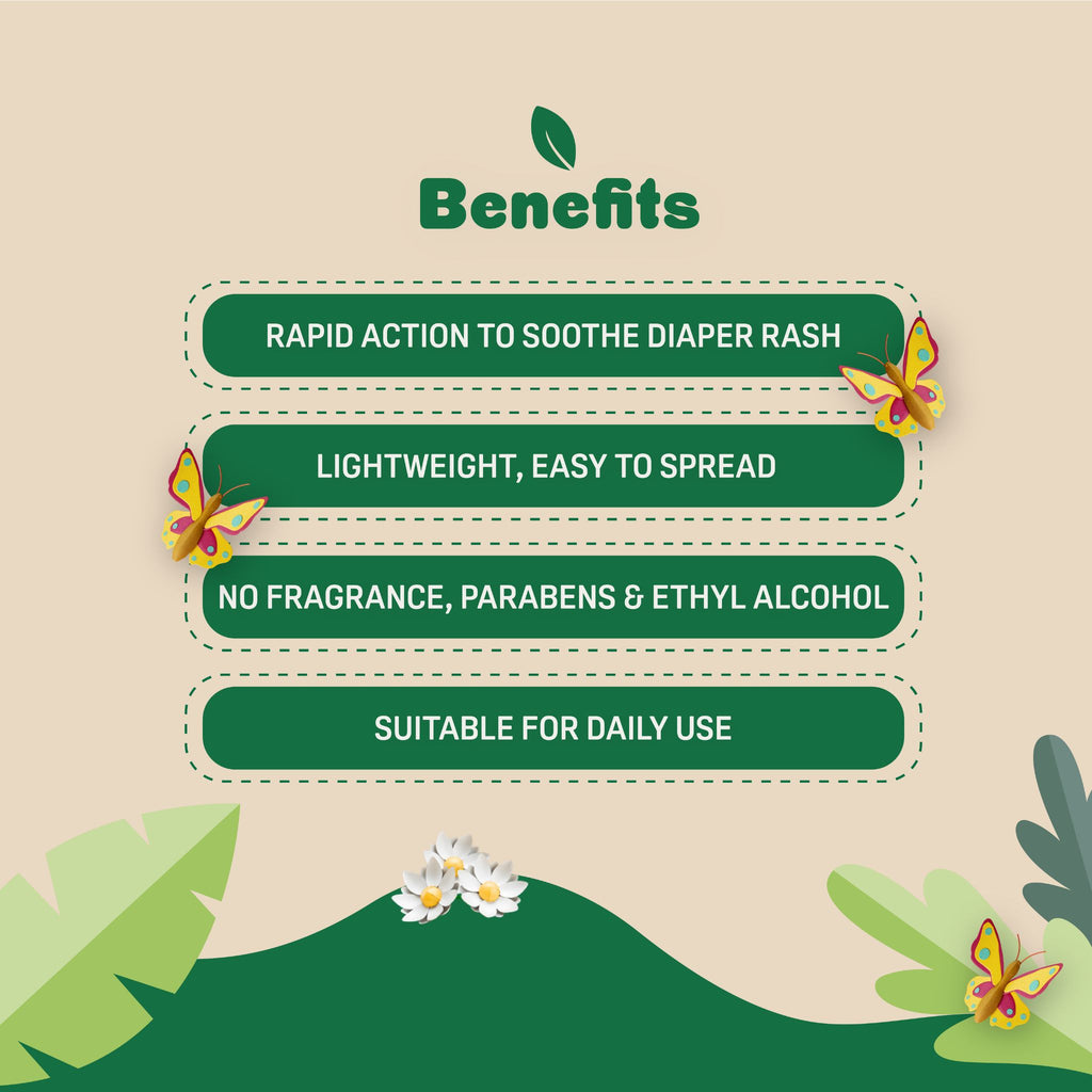 Natural Botanical Baby Diaper Cream 50ml