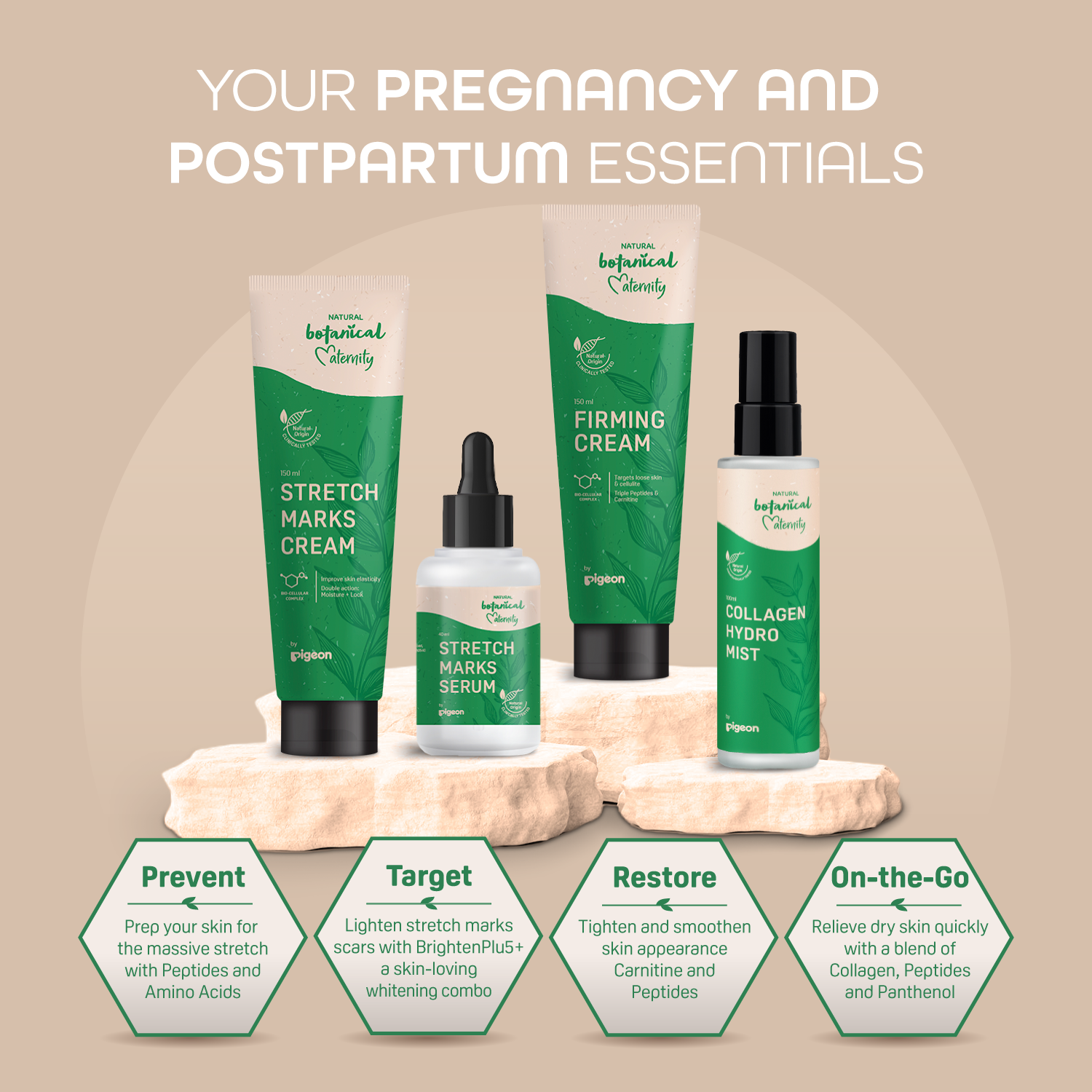 Pigeon Natural Botanical Skincare Maternity Gift Bag