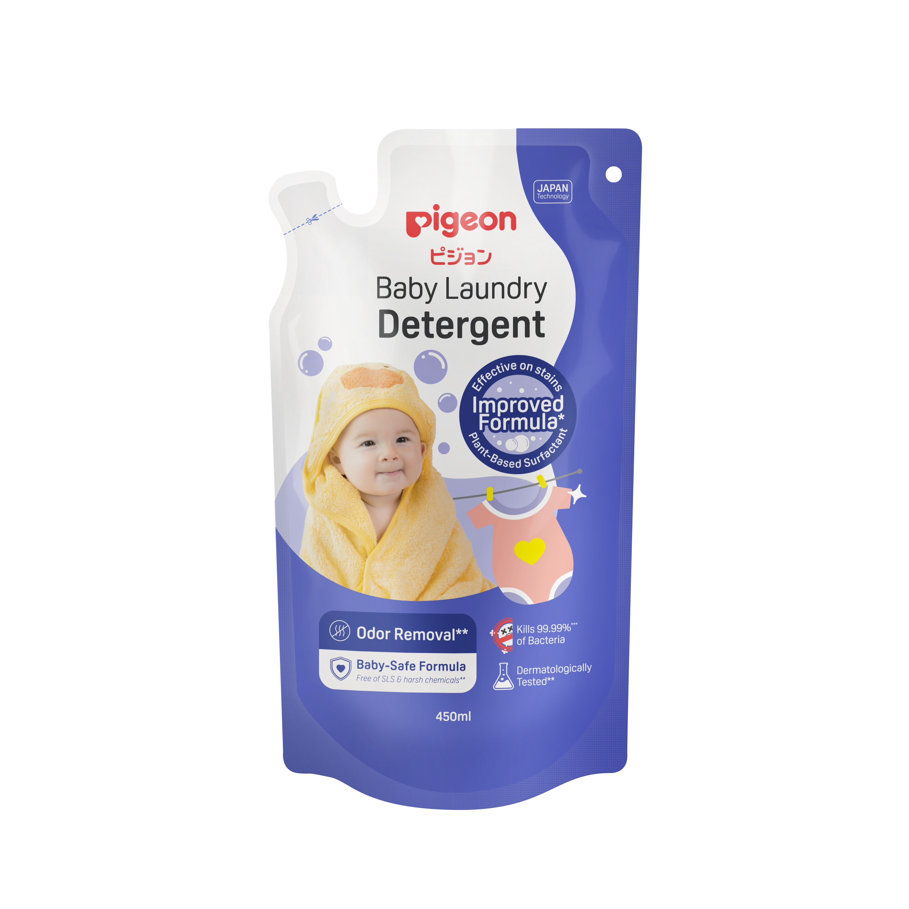 Pigeon Baby Laundry Detergent 450ml Refill
