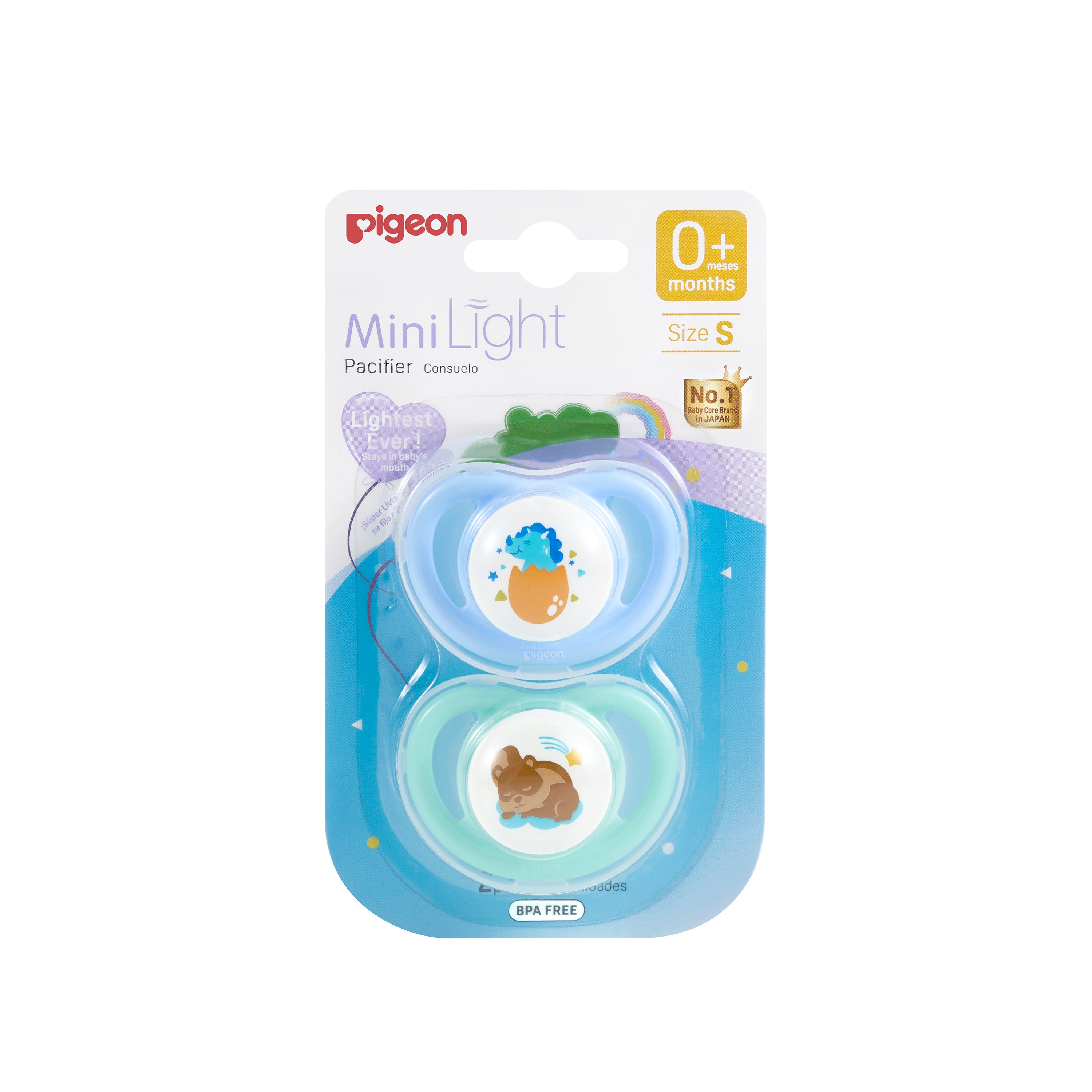 MiniLight Pacifier Size S - Twin Pack