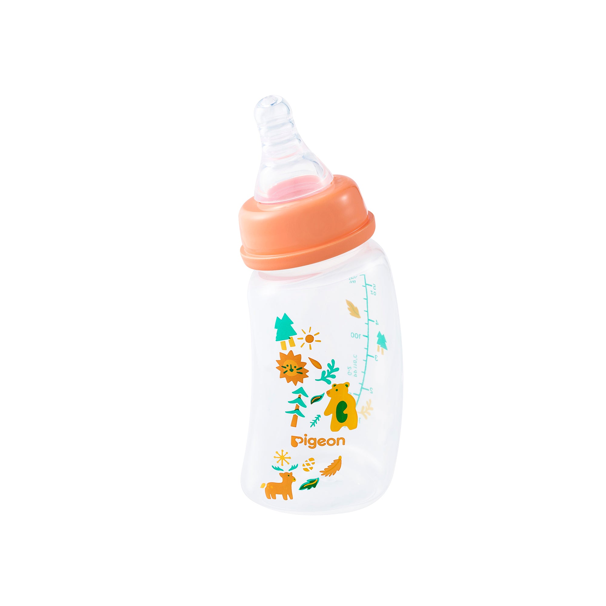 PIGEON FLEXIBLE CURVE BOTTLE PP FOREST 150ML 