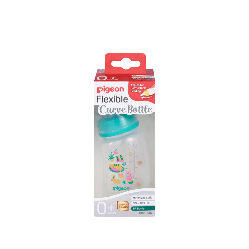 PIGEON FLEXIBLE CURVE BOTTLE PP HOME 150ML
