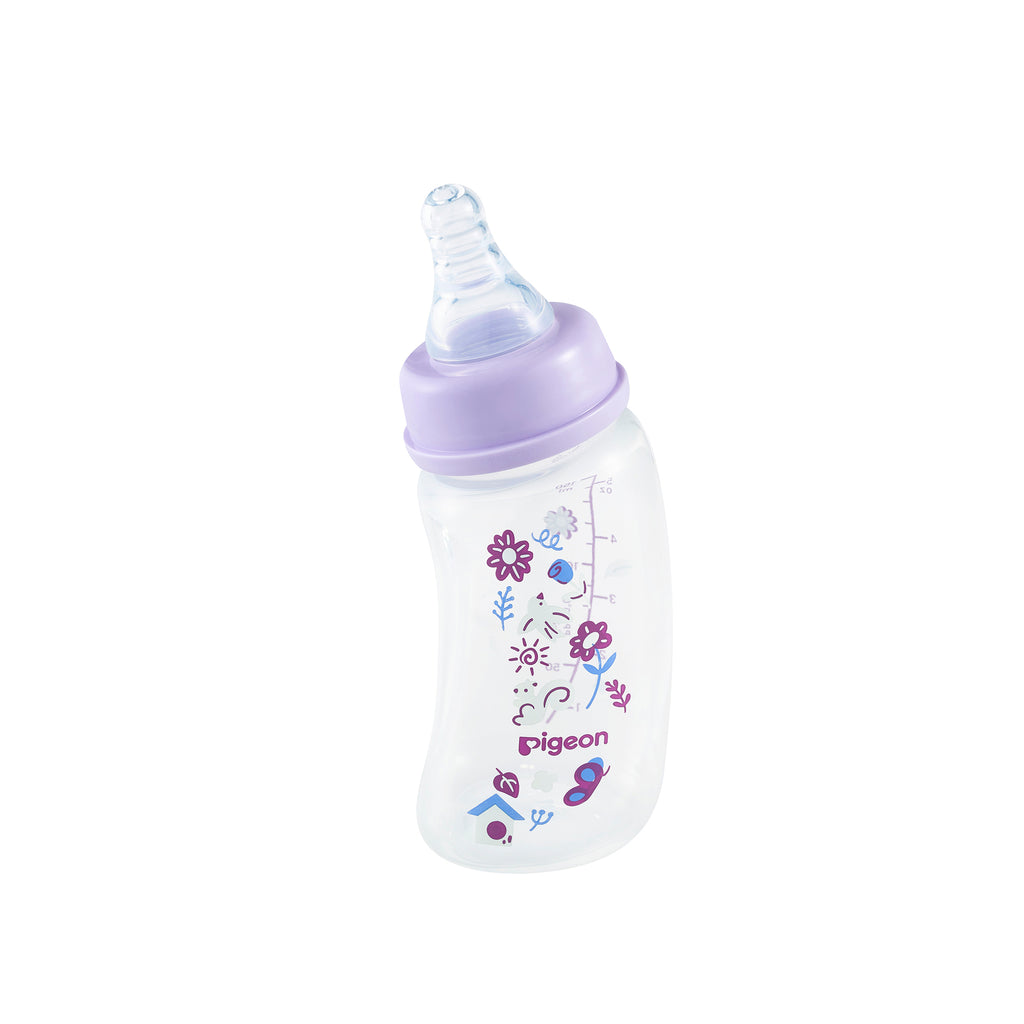 PIGEON FLEXIBLE CURVE BOTTLE PP GARDEN 150ML