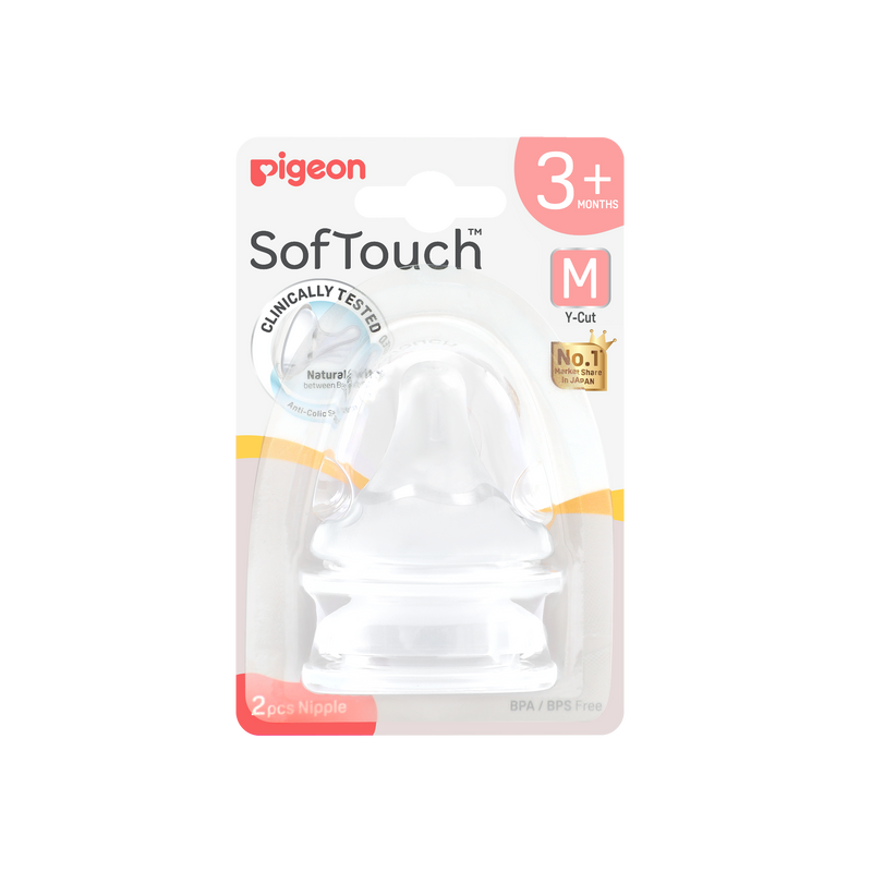 SOFTOUCH BPP PERISTALTIC PLUS TEAT M 2PCS