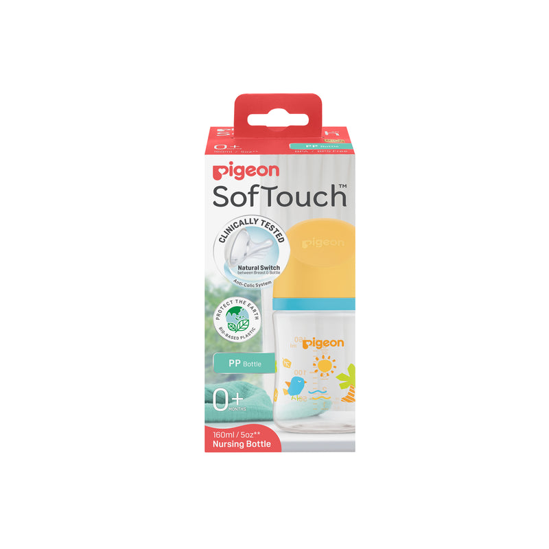 SOFTOUCH  NURSING BOTTLE PP 160ML SUMMER