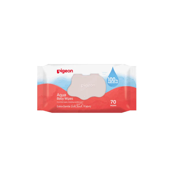 Pigeon Aqua Baby Wipes 3x70s