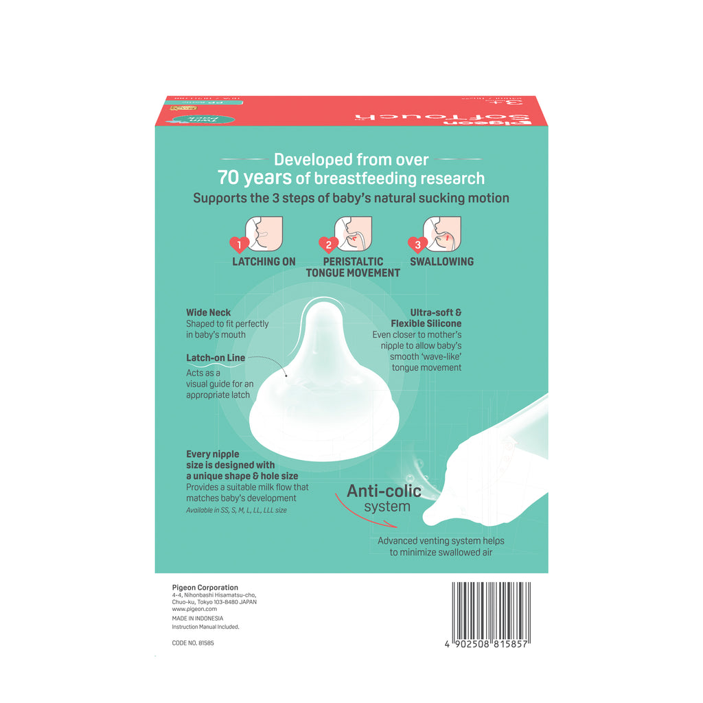 Pigeon SofTouch BPP Bottle PP 240ml Twin Colour Cap