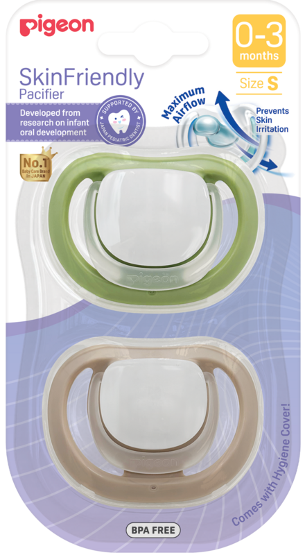 Skin Friendly Pacifier - Twin Pack - Size S