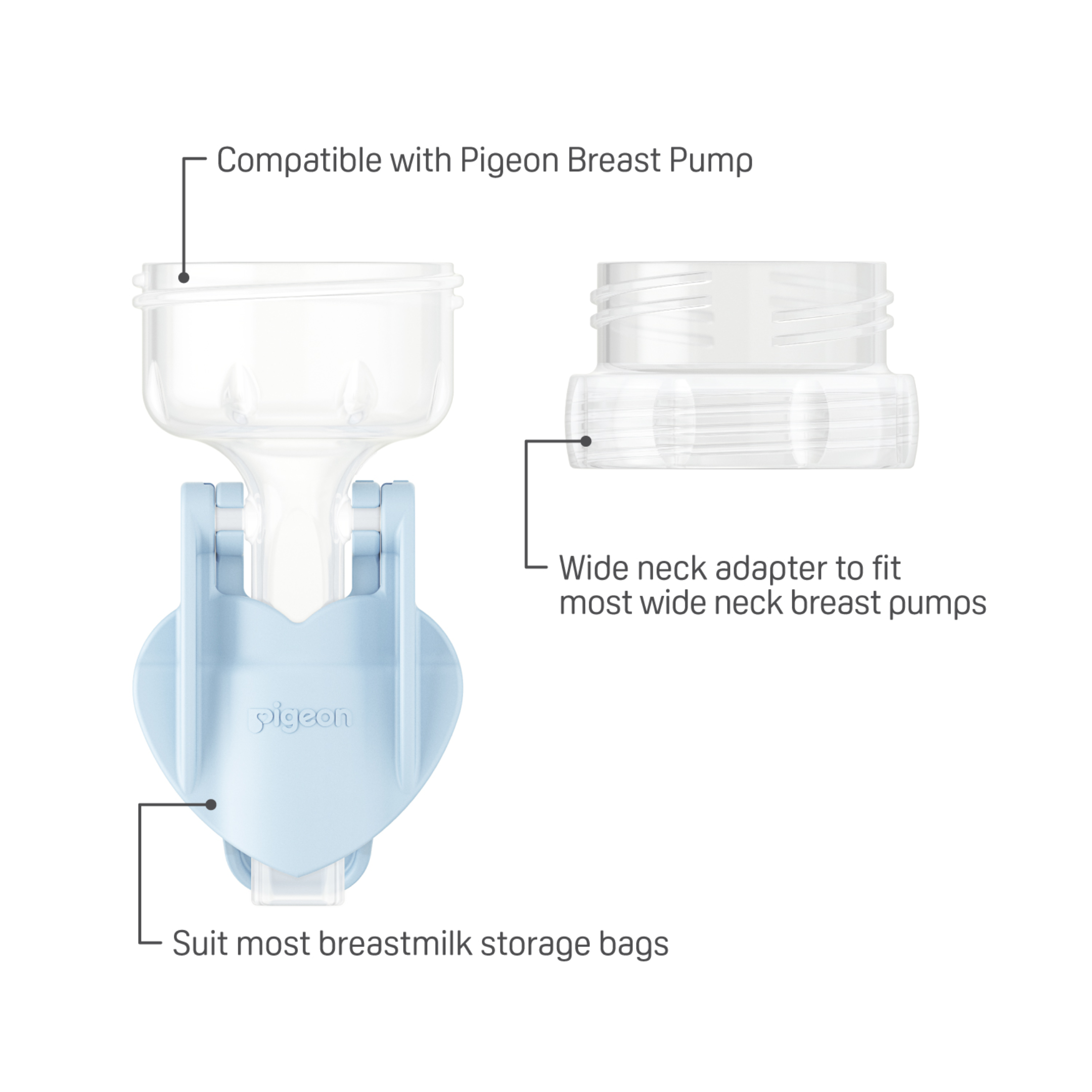 Pigeon Breastmilk Storage Bag Clip