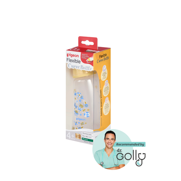 PIGEON FLEXIBLE CURVE BOTTLE PP SPACE 250ML