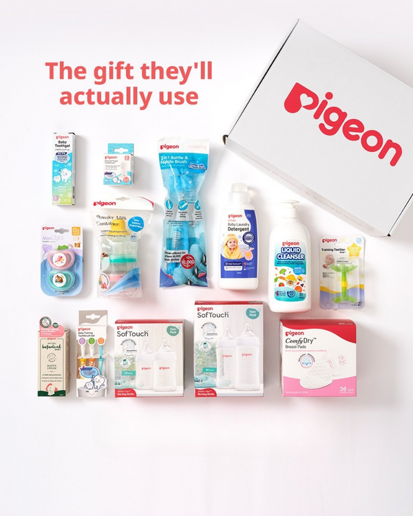 Pigeon Gift Box | New Baby Gift Set with 13 Essentials