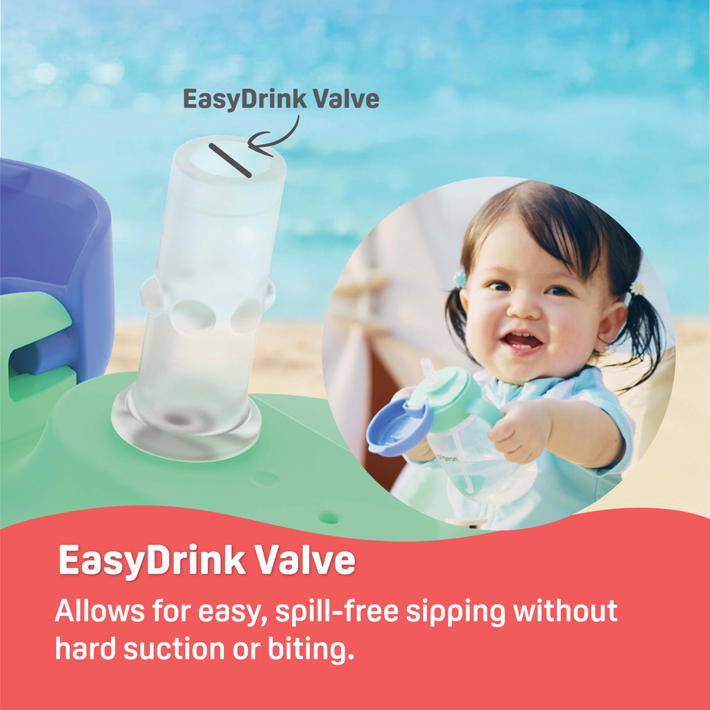 StarTouch™ Straw Cup with Gravity Ball 250ml - Berry Blast