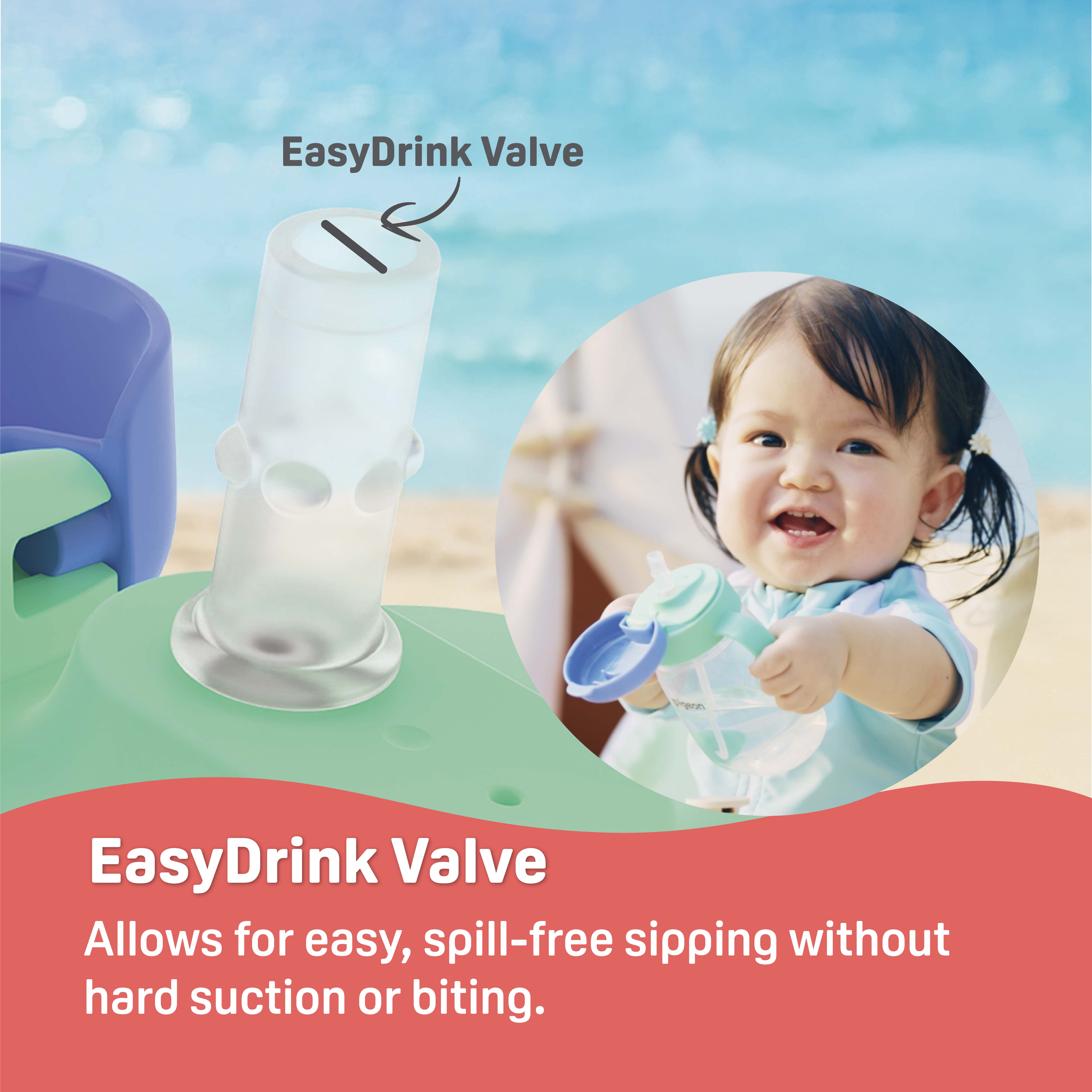 StarTouch™ straw Cup with Gravity Ball 250ml - Mint To Be