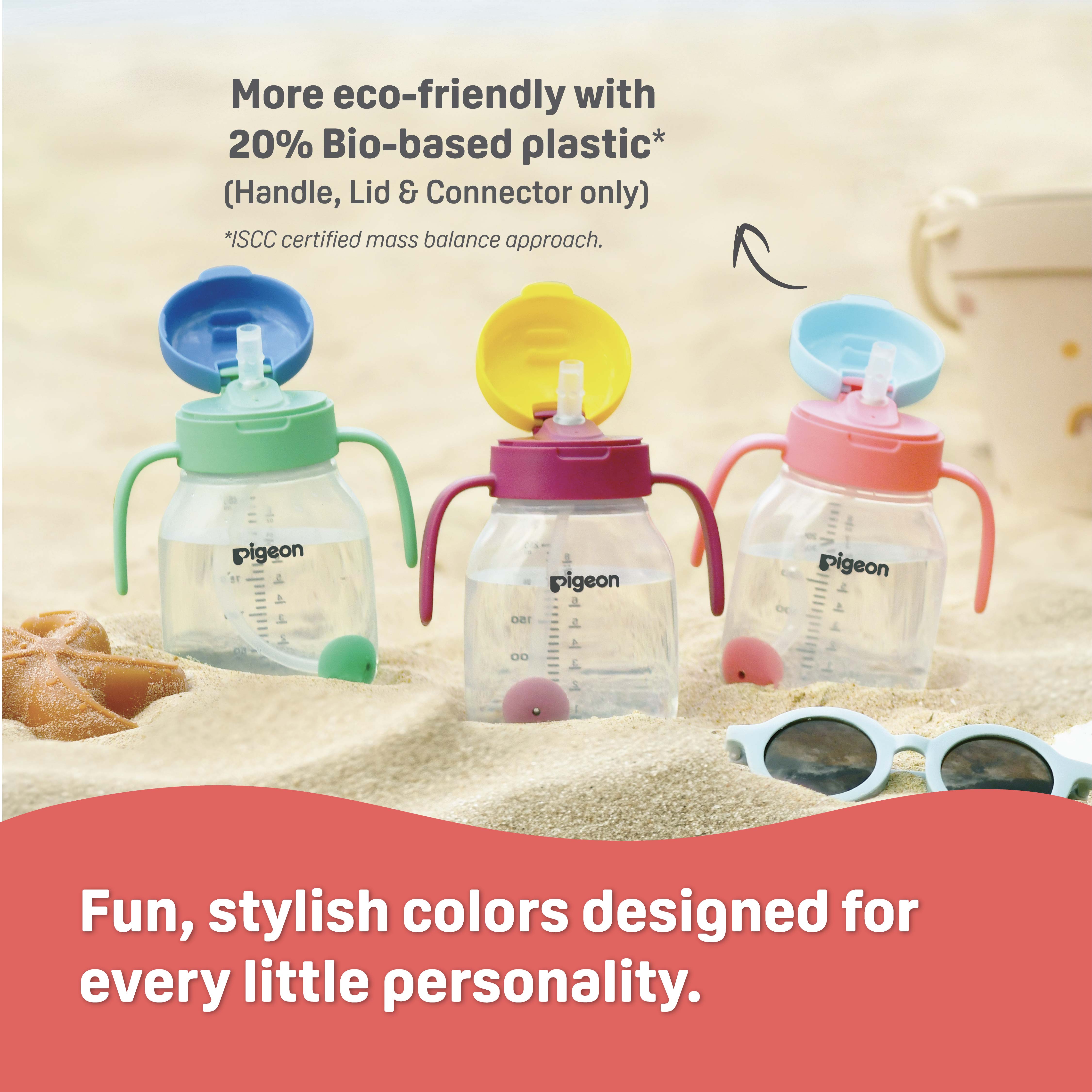 StarTouch™ straw Cup with Gravity Ball 250ml - Mint To Be