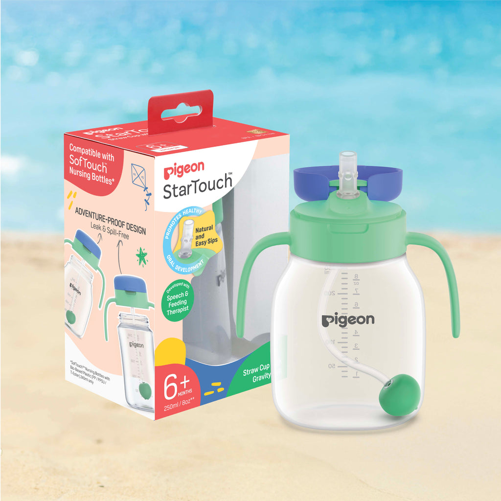 StarTouch™ straw Cup with Gravity Ball 250ml - Mint To Be