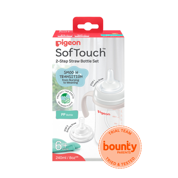 SofTouch™ Step-up Straw Bottle Set