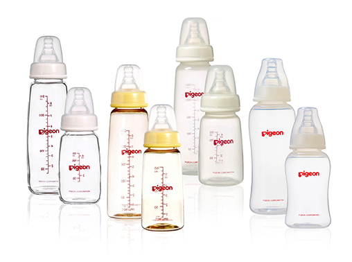 pigeon flexible baby bottle range