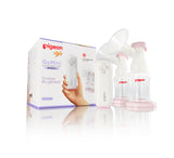 Pigeon GoMini double electric breast pump and its packaging 