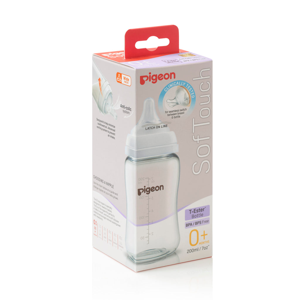 SofTouch™ III Bottle T-Ester 200ml – Pigeon Australia