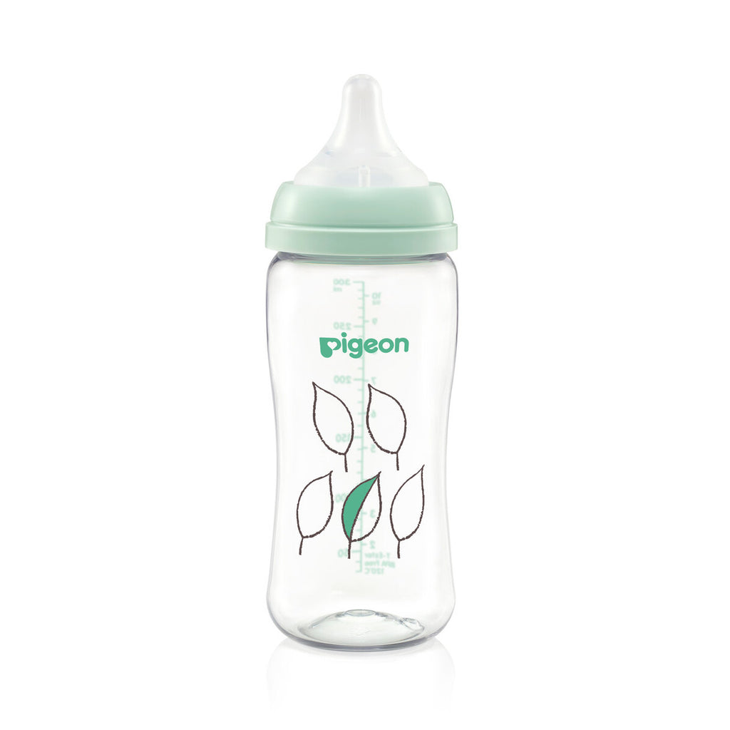 Pigeon glass shop milk bottle