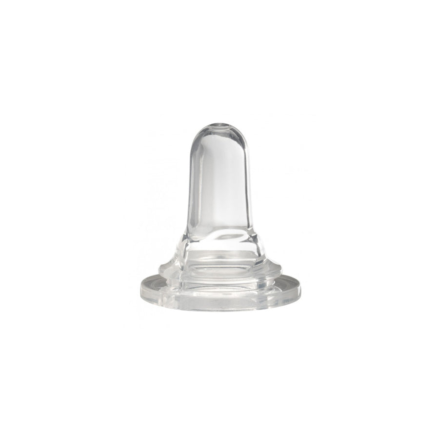 one small size silicon cleft palate bottle teat