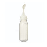 a 240mL pigeon weaning bottle with spoon