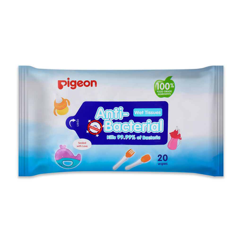 anti-bacterial baby wipes 20 pack