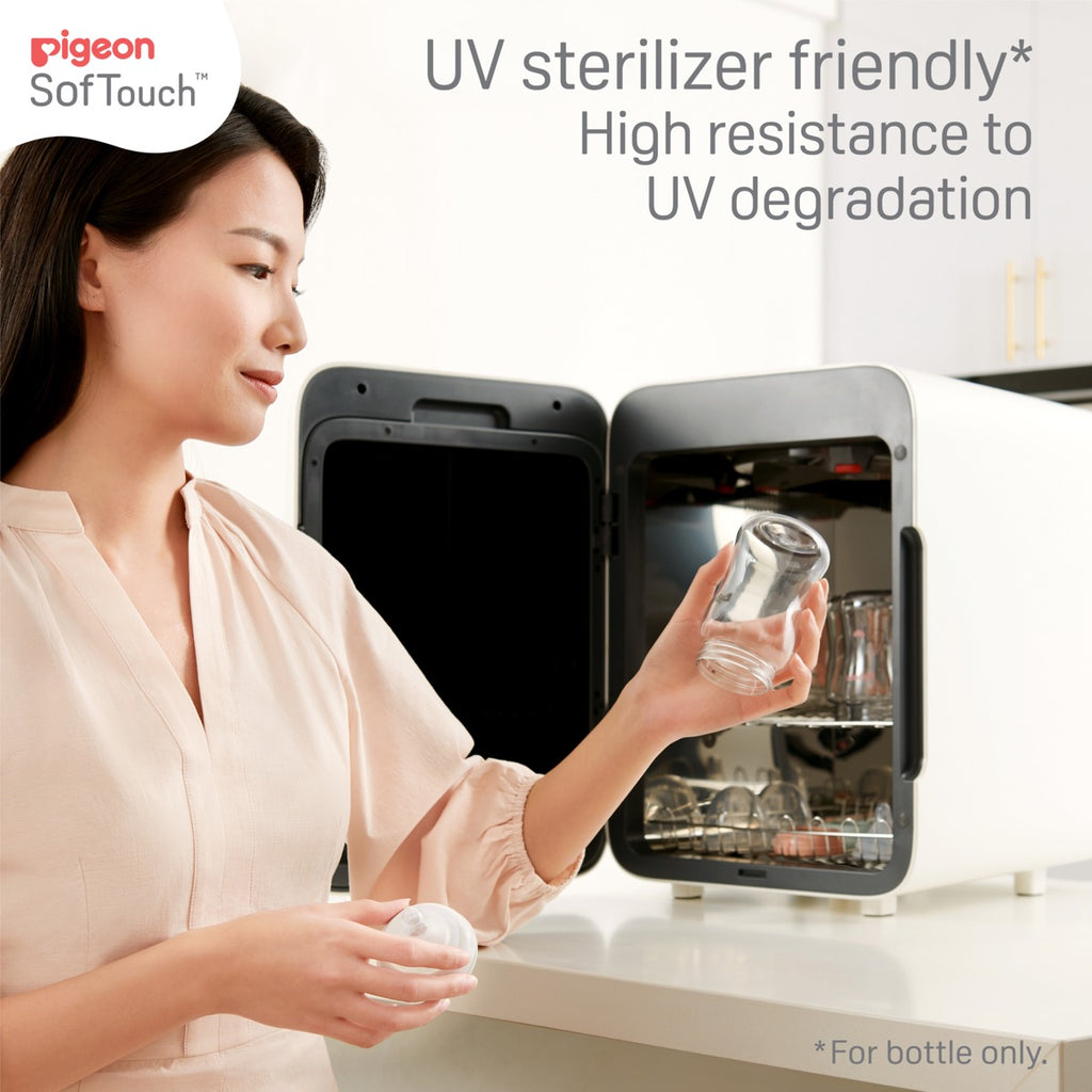 SofTouch™ III Bottle T-Ester 300ml - Leaf design - uv steriliser